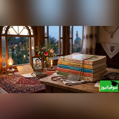 (ویدئو) از دفتر مشق تا دفتر عشق؛ وصیت‌نامه‌ای که لرزه بر تن دشمن انداخت