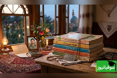 (ویدئو) از دفتر مشق تا دفتر عشق؛ وصیت‌نامه‌ای که لرزه بر تن دشمن انداخت