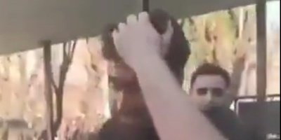 (ویدئو) از شعار تا سنگ‌پرانی؛ آیا این تصویر، اعتراض مسالمت‌آمیز است؟