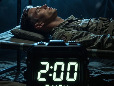 (ویدئو) خواب سریع به سبک تکاوران؛ چطور در 2 دقیقه به خواب برویم؟