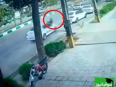 فیلم لحظه مرگ دلخراش یک زن در حال قدم زدن وسط خیابان