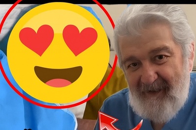 (ویدئو) وقتی بیمار روی تخت اتاق عمل خیال کرد سر صحنه فیلمبرداری است؛ توضیح بامزه امید روحانی😅