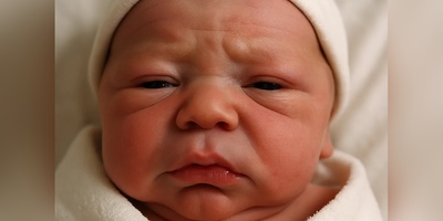 این نوزاد با اولین نگاهش اتاق عمل را منفجر کرد! ویدئویی که میلیون‌ها نفر دیدند😂