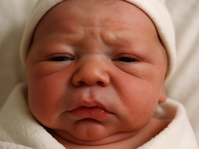 این نوزاد با اولین نگاهش اتاق عمل را منفجر کرد! ویدئویی که میلیون‌ها نفر دیدند😂