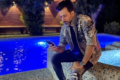 نگاهی به چیدمان خونه مجردی شاهانه و مجلل «مجید واشقانی»/ از استخر و مبلمان مدرن تا دکوری‌های هنری و کتابخانه پر از کتاب