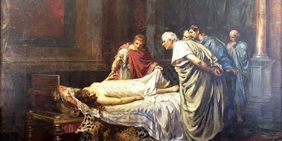 (ویدیو) اسکلت مینیاتوری روم باستان/ سفری به اسرار مهمانی‌های دو هزار سال پیش