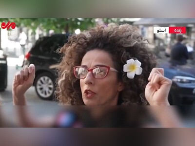 ویدئو/ عصبانیت مسیح علی‌نژاد از دانشجویان حامی فلسطین