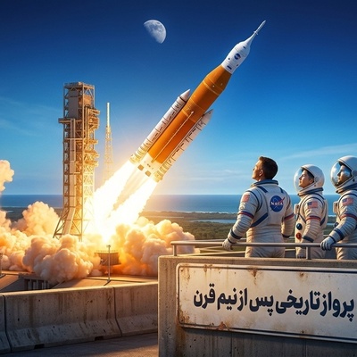 (ویدئو) سکوت 50 ساله ماه شکسته شد؛ لحظه خیره‌کننده پرتاب موشک ماموریت فضایی آرتمیس 2 که جهان را تکان داد