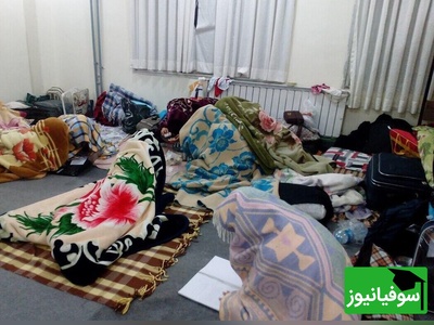 به حق چیزای ندیده! فک کن میری آشپزخونه خوابگاه چایی بریزی برای خودت با این صحنه مواجه بشی