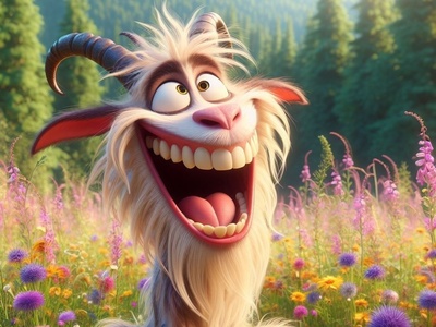 چشمانت را نیمه‌باز کن و دوباره نگاه کن؛ این عکس فقط گله بز نیست، تو چه کسی را می‌بینی؟