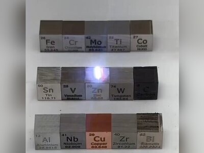 (ویدئو) واکنش جالب و متفاوت صدای عناصر در برخود با نور لیزر را ببینید