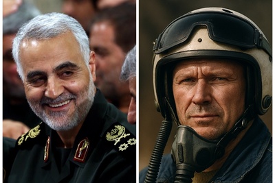 (ویدئو) یادی کنیم از ماموریت غیرممکن و نفس‌گیر سردار سلیمانی برای نجات خلبان روس از قلب داعش!