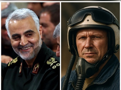 (ویدئو) یادی کنیم از ماموریت غیرممکن و نفس‌گیر سردار سلیمانی برای نجات خلبان روس از قلب داعش!