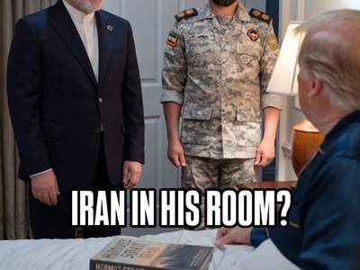نفوذ مخفیانه سپاه پاسداران و عراقچی به اتاق خواب ترامپ / رسما قبض روح شد🤣