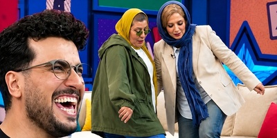 اتفاقی عجیب در برنامه جام‌جهانی؛ سوسن پرور فکرش را هم نمی‌کرد این‌طور لایی بخورد!😂
