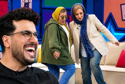 اتفاقی عجیب در برنامه جام‌جهانی؛ سوسن پرور فکرش را هم نمی‌کرد این‌طور لایی بخورد!😂