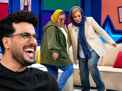 اتفاقی عجیب در برنامه جام‌جهانی؛ سوسن پرور فکرش را هم نمی‌کرد این‌طور لایی بخورد!😂