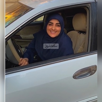 خوشحالی و لبخند از ته دلِ ستاره‌سادات قطبی هنگام رانندگی با ماشین دزدیده شده‌‌اش که پس از 1/5 سال پیدا شد+ویدیو/ ای جان چه ذوقی داره😍