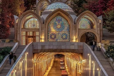 شاهکار طراح ایرانی که زیرگذرها را به اثری هنری تبدیل کرد / جایی که هر قدم تبدیل به تجربه‌ای هنری می‌شود! + عکس