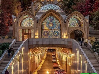 شاهکار طراح ایرانی که زیرگذرها را به اثری هنری تبدیل کرد / جایی که هر قدم تبدیل به تجربه‌ای هنری می‌شود! + عکس