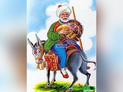 حکایت خنده دار ملانصرالدین/ ماجرای دفن کردن امیر علمدار لشگر با علمش/ وقتی ملا برا همه چی یه جوابی داره+ فیلم
