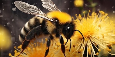 ویدیوی حیات وحش روز | زیبایی پنهان زنبور عسل/ جزئیاتی که فقط از خیلی نزدیک دیده می‌شوند