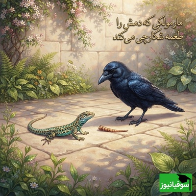 (ویدئو) مستند حیات وحش حیوانات/ راز بقا: لحظه‌ای که ورق برگشت؛ وقتی کلاغ باهوش، طعمه‌اش را دست‌کم گرفت!