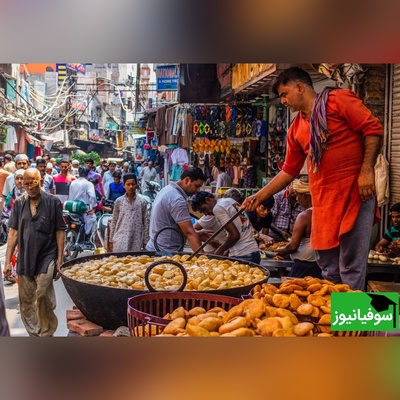 خلاقیت تحسین برانگیز و خنده‌دار " آشپز هندی" در روش جدید آشپزی حماسه ساز شد/ من چیزی نمیگم خودتون ببینین، کاملا بهداشتی و تمیز😂