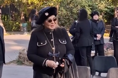 حضور دلگرم کننده هنرمندان و بازیگران ایرانی در مراسم تشییع هادی مرزبان/ نیکی مظفری، بهاره رهنما، شیوا مکینیان، شهره سلطانی، زهرا سعیدی، علی نصیریان، مجید مظفری و...