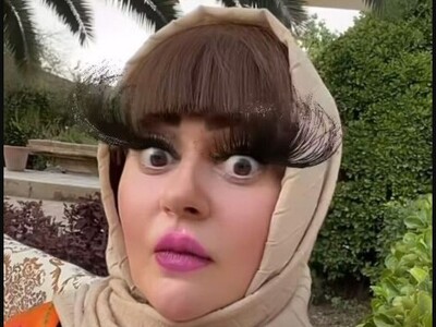 (ویدئو) تعجب و کفری شدن نعیمه نظام‌دوست از خلقت پشه! / این ذلیل مرده مگه قلب داره؟!