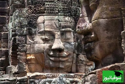 هنر باستانی دوباره به چشم آمد؛ مجسمه نگهبان 700 ساله از خاک آنگکور وات بیرون آمد + عکس