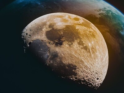 ویدیو / پیشرفته‌ترین تصویر ثبت شده از ماه؛ نمایی بی‌سابقه از رازهای پنهان سطح ماه!