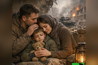 اینفوگرافیک اضطراب کودکان در جنگ | 10 نکته کلیدی برای والدین