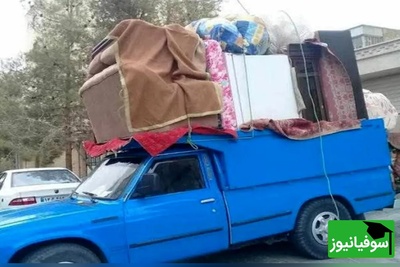 خلاقیت تحسین‌برانگیز و خنده‌دار راننده نیسان بی‌اعصاب ایرانی در نوشته پشت کامیونی حماسه ساز شد/من چیزی نمیگم خودتون ببینین😂