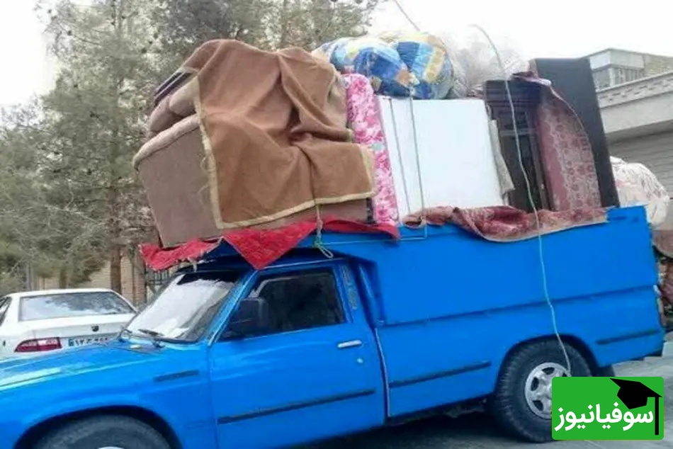 خلاقیت تحسینبرانگیز و خندهدار راننده نیسان بیاعصاب ایرانی در نوشته پشت کامیونی حماسه ساز شد/من چیزی نمیگم خودتون ببینین😂