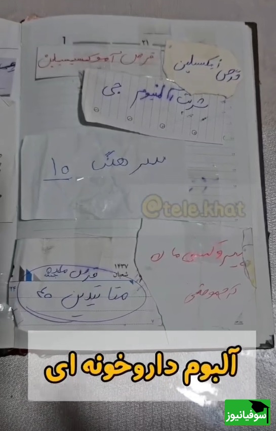 خلاقیت روز: ابتکار خنده دار هموطنان ایرانی در ساخت آلبوم داروخانه ای سیار تاریخ ساز شد/ مرد حسابی آخه سرهنگ 10 چیه؟😂