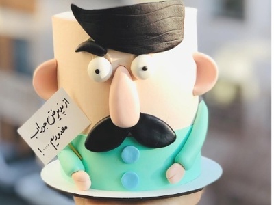 اعتراض خنده‌دار و بامزه قناد باهوش به کادوی تکراری آقایان به مناسبت روز مرد؛ وقتی کیک‌ها هم معترض می‌شوند😂+ویدیو/ برای باباهاتون کادو گرفتین؟