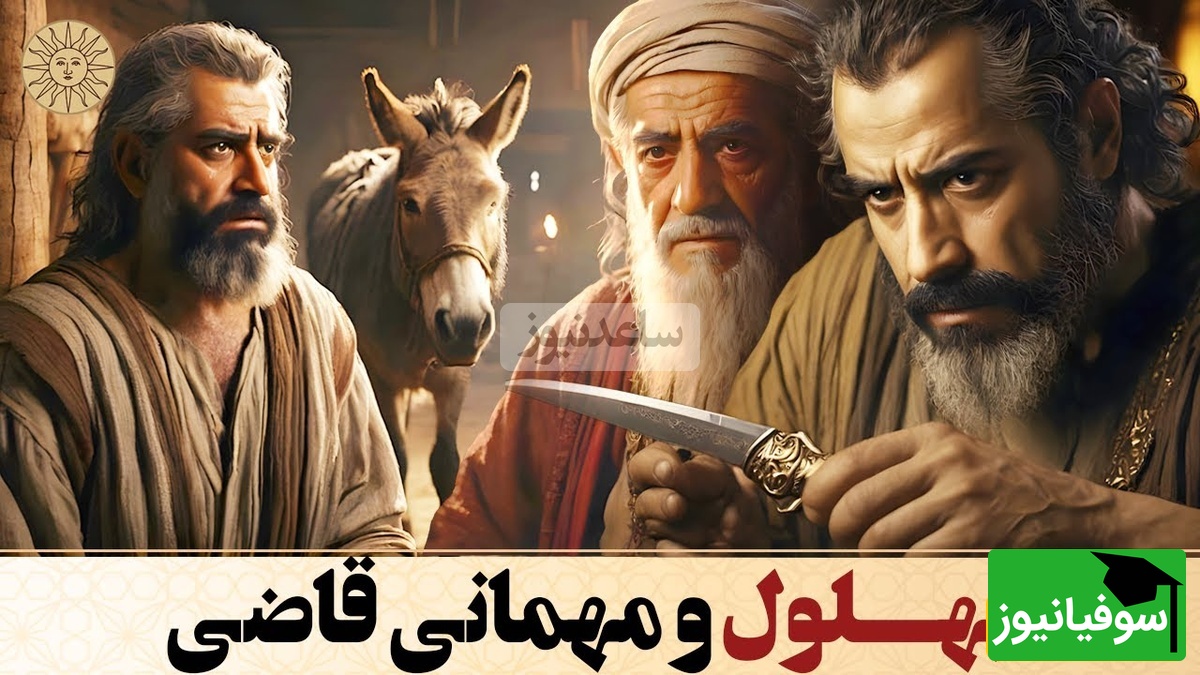 (ویدئو) یادی کنیم از حکایت بهلول دیوانه و مهمانی قاضی؛ خری که صاحب نادان خود را نجات داد...