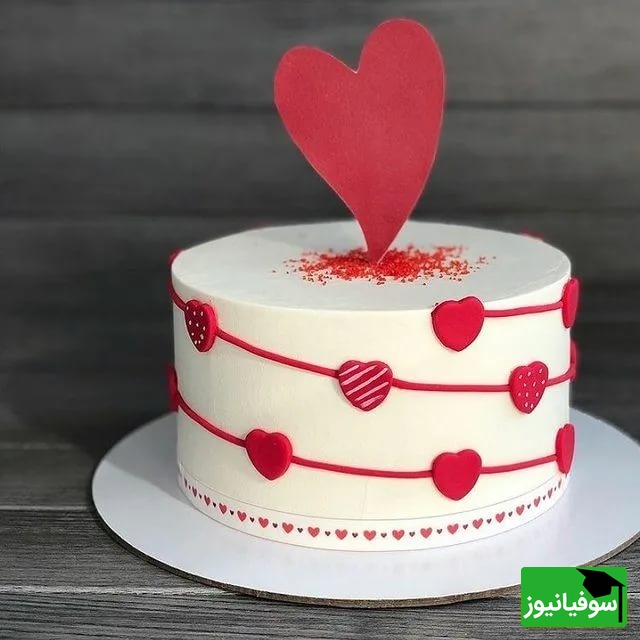 کیک ویژه ولنتاین