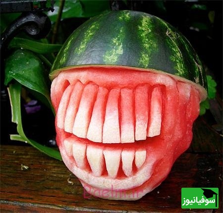 تزئین هندوانه