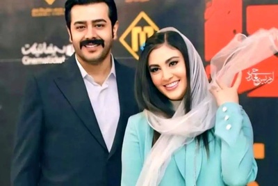استایل منحصربفرد و خاص مریم مومن و همسرش در اکران فیلم لختگی که همونجا هم حلقه ازدواجشو نشون داد+ویدیو/ خوشبخت بشین