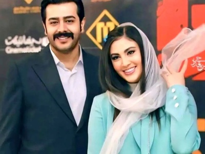 استایل منحصربفرد و خاص مریم مومن و همسرش در اکران فیلم لختگی که همونجا هم حلقه ازدواجشو نشون داد+ویدیو/ خوشبخت بشین