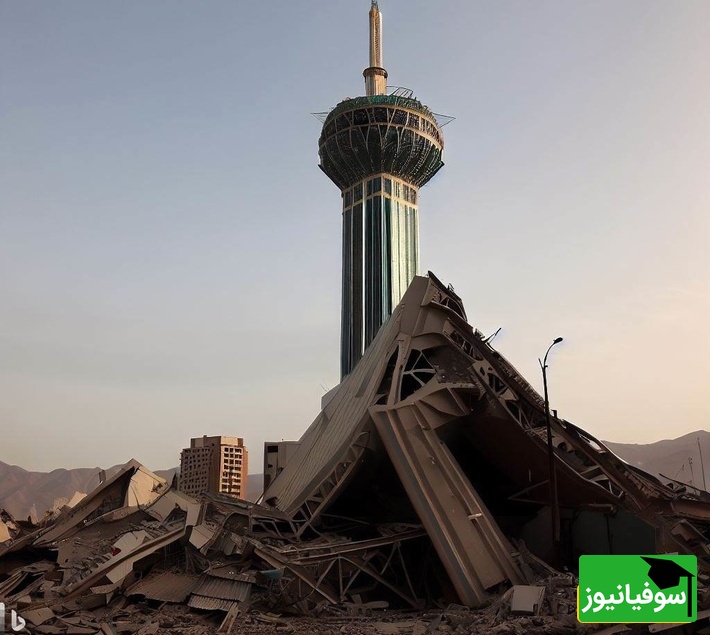 زلزله برج میلاد