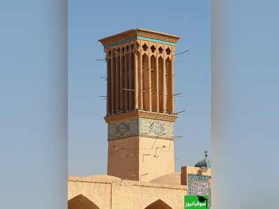 (ویدئو) معماری شگفت‌انگیز مهندسان در طراحی هوشمندانۀ بادگیر یزد/ کولری قدیمی بدون نیاز به مصرف انرژی!