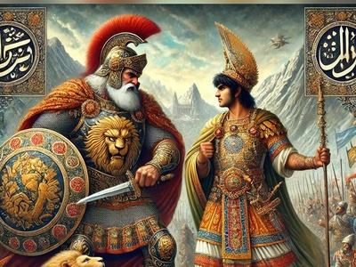 ویدئو | جدال سرنوشت‌ساز رستم و سهراب؛ تراژدی بی‌پایان شاهنامه