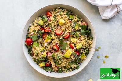 (ویدیو) این سالاد کینوا غذای خوشمزه برای عضله‌سازی و سلامت روزانه هست/ منبع پروتئین کامل و سالم برای وعده‌ها