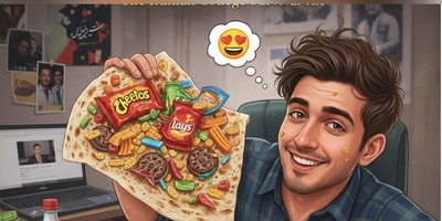 این تصویر خوابگاه رو ترکوند؛ شام دانشجویی یا شوخی با آشپزی؟