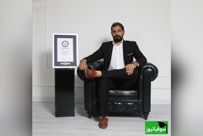 نگاهی به چیدمان شیک اتاق کار نخبه تبریزی، مرد حافظه جهان و رکورددار گینس/ کتابخانه مزین شده محمدرضا حسن‌زاده با رکوردهای گینس+ تصاویر