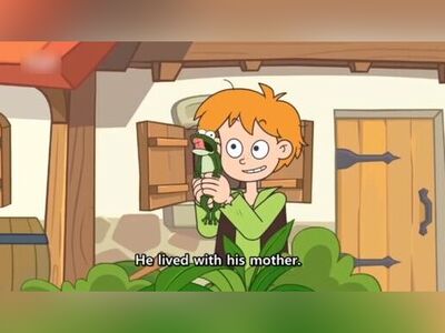 (ویدئو) داستان کوتاه انگلیسی «جک و میلکی»/ با زیرنویس فارسی