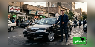 خلاقیت حماسه‌آفرین جوان مرندی برای تبدیل پژو 405 به بنز میباخ فول امکانات/ هنر نزد ایرانیان است و بس والسلام😂